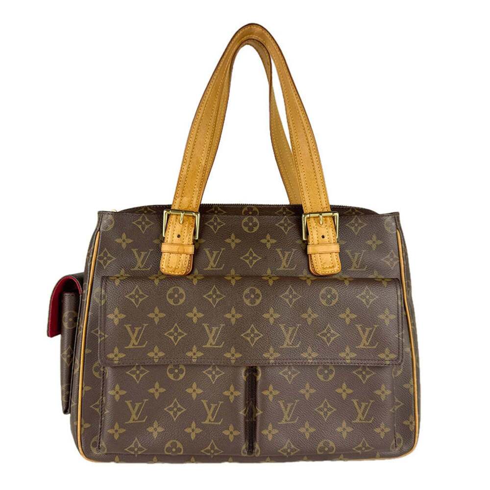 LOUIS VUITTON Brown Monogram Canvas Shoulder Bag - Picture 1 of 14